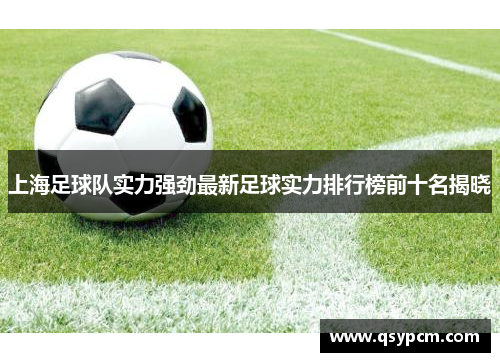 上海足球队实力强劲最新足球实力排行榜前十名揭晓